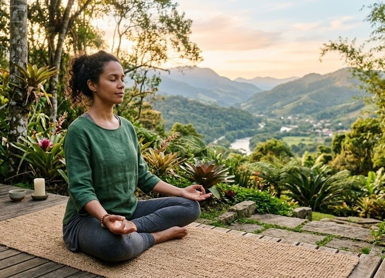 O Guia Definitivo do Mindfulness para Quem Não Tem Tempo (E Tem a Mente Inquieta)